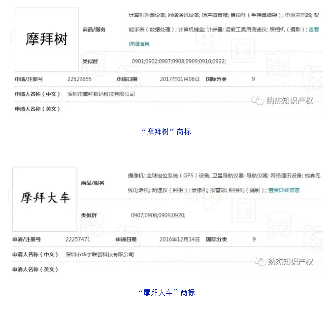 喊话摩拜单车,你家“摩拜”商标火了!