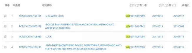 MOBIKE系列商标 MOBIKE系列商标
