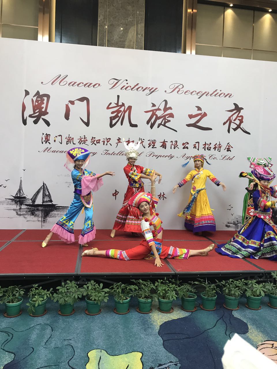 招待会上的表演 招待会上的表演