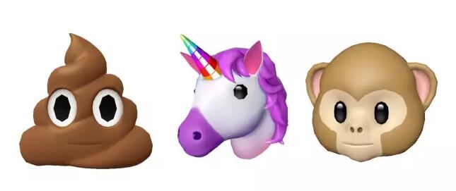 Animoji的3D表情 Animoji的3D表情