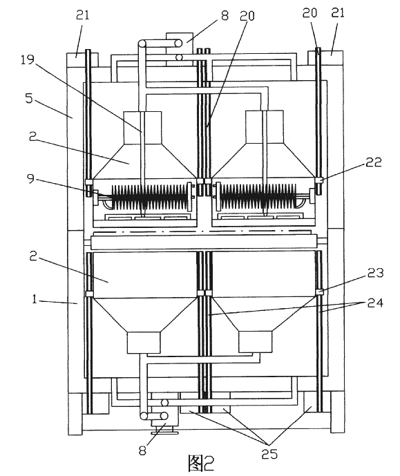 沿着图1中E-E线的示意图 沿着图1中E-E线的示意图