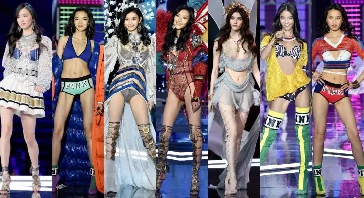 6名中国和华裔名模