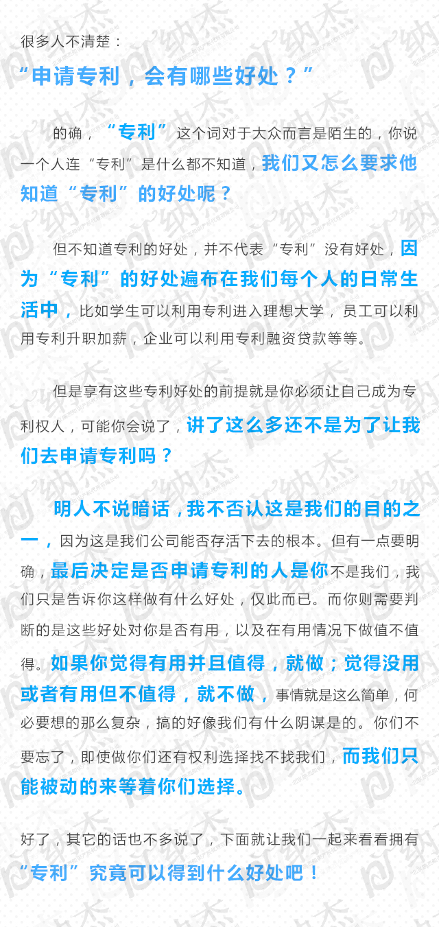 学生、个人、企业申请专利的23条好处
