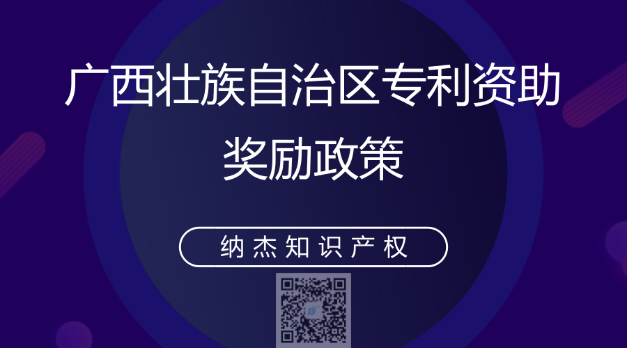 广西壮族自治区专利资助奖励政策