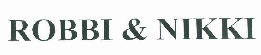 第8550628号“ROBBI&NIKKI”商标