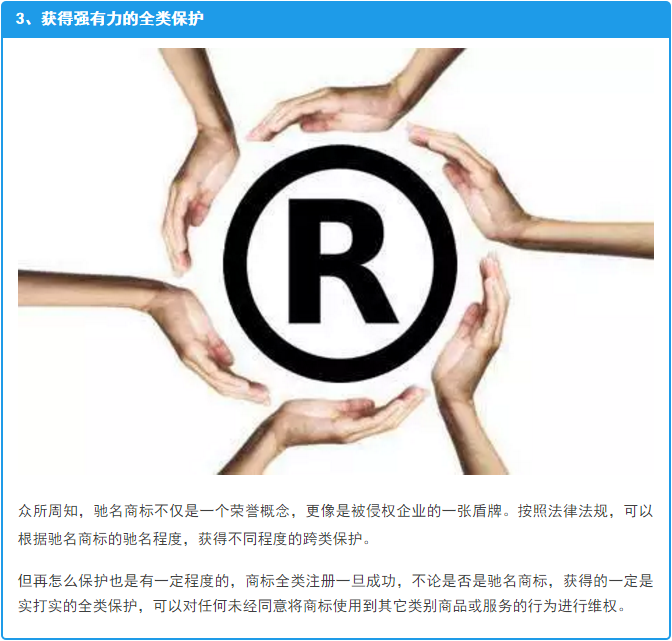 注册全类商标的好处