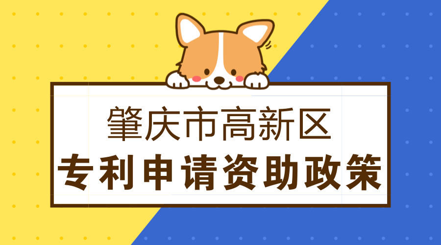 肇庆市高新区专利申请资助奖励政策