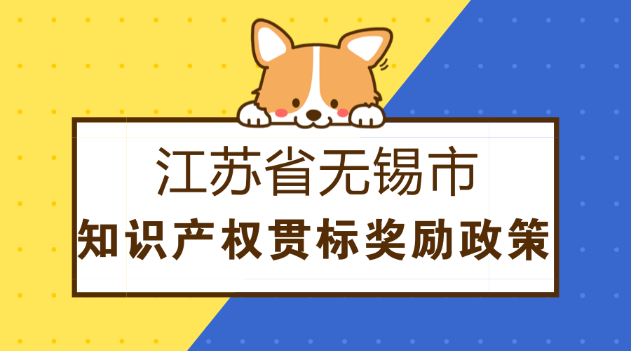 江苏省无锡市知识产权贯标奖励政策 江苏省无锡市知识产权贯标奖励政策