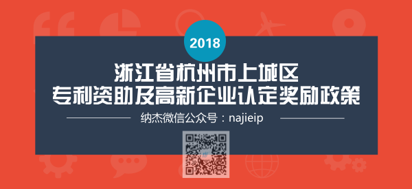 浙江省杭州市上城区专利资助及高新企业认定奖励政策 浙江省杭州市上城区专利资助及高新企业认定奖励政策