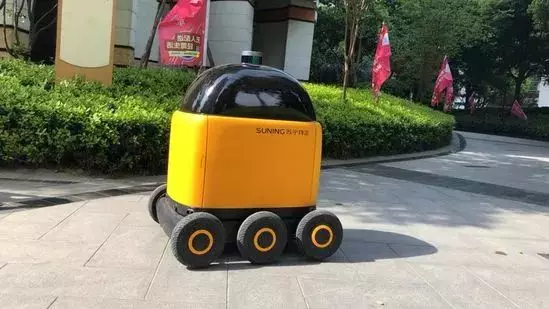 苏宁物流的新派送员 苏宁物流的新派送员