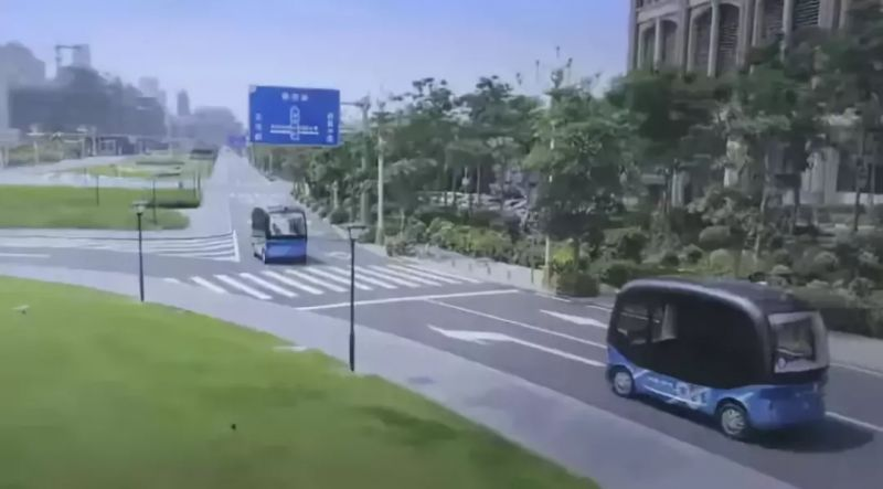 外媒:百度支持的全自动公交车将很快上路 外媒:百度支持的全自动公交车将很快上路