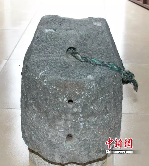 郑成功军队当年发明使用的石砣碇