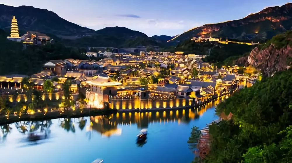 古北水镇夜景