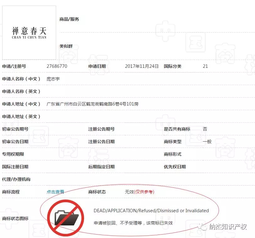 “禅意春天”商标
