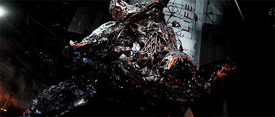 双毒液的精彩对战戏份