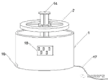 一种简易自动洗袜机 一种简易自动洗袜机