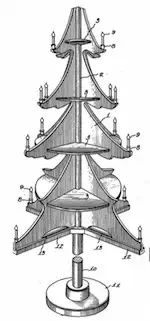 美国人发明的人造圣诞树 美国人发明的人造圣诞树