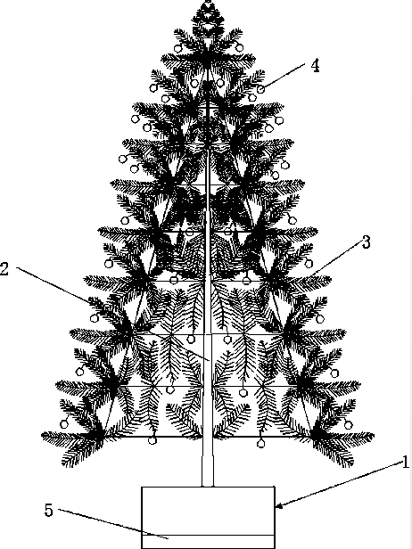 一种净化空气的圣诞树 一种净化空气的圣诞树
