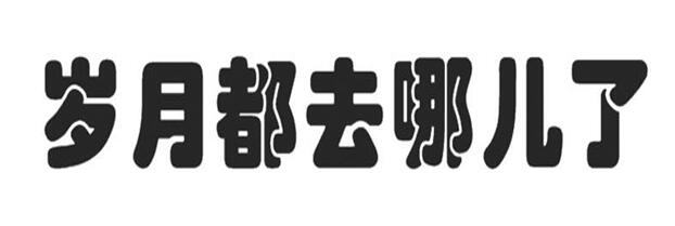 第27185574号“岁月都去哪儿了”商标