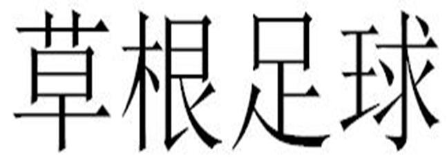第17523716号“草根足球”商标