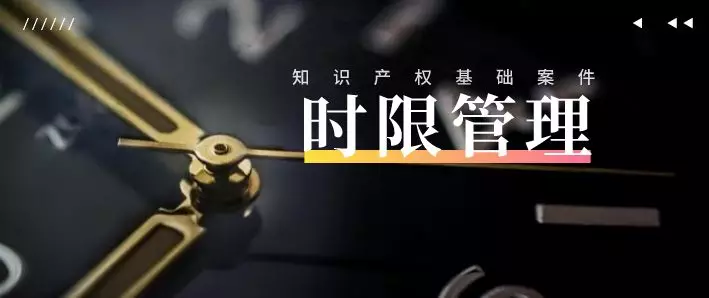 知识产权基础案件的时限管理 知识产权基础案件的时限管理