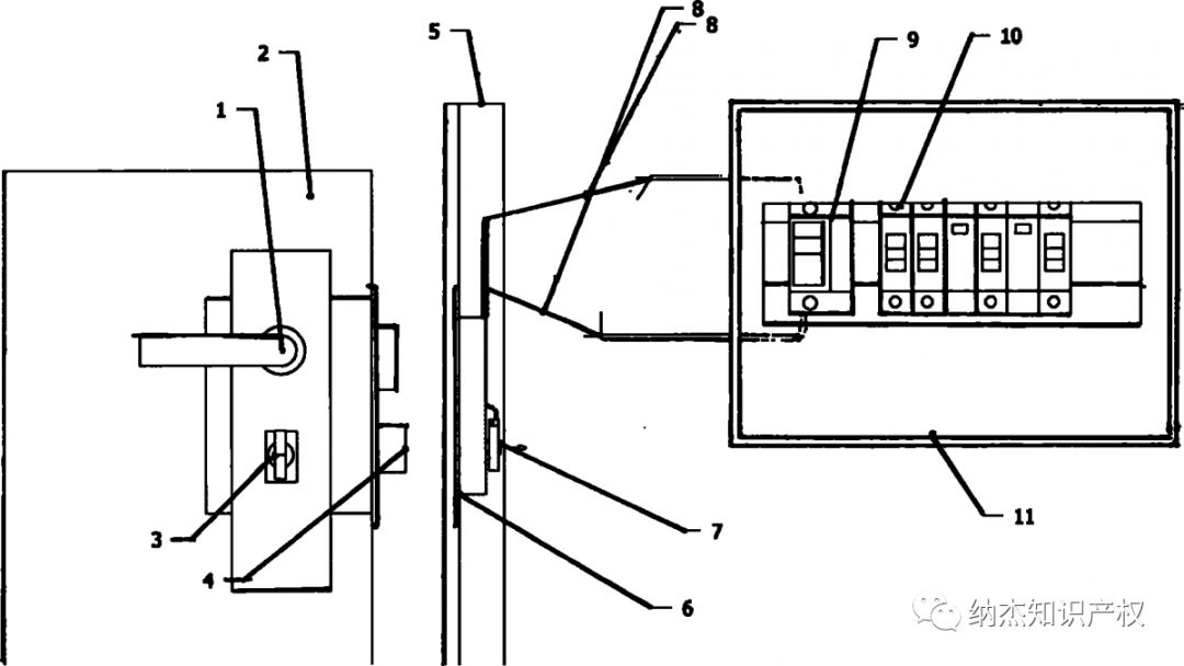 防盗门自动节电开关 防盗门自动节电开关