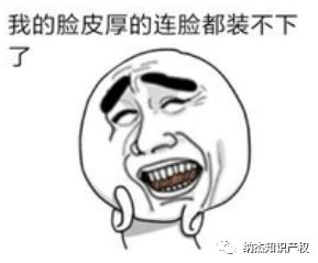 脸皮厚得连脸都装不下 脸皮厚得连脸都装不下