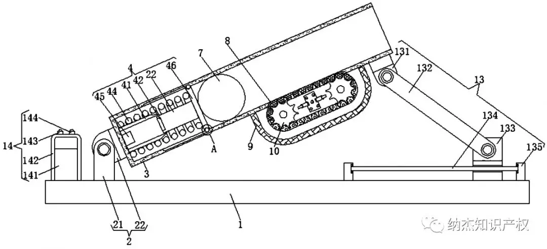 一种随机落点的警犬训练用橡胶球发射装置 一种随机落点的警犬训练用橡胶球发射装置