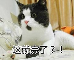 这就完了? 这就完了?