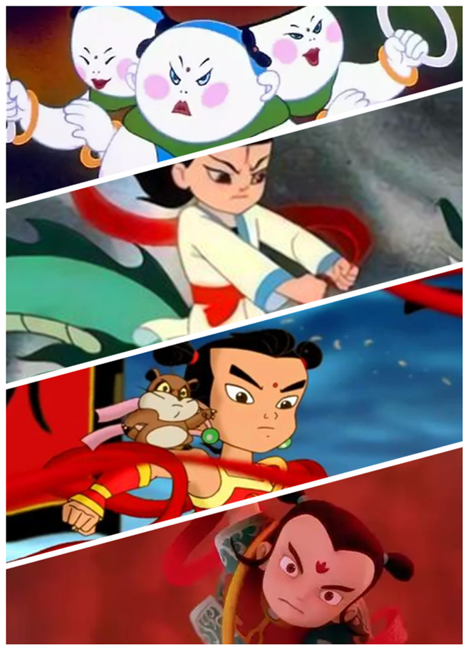 四个版本的哪吒 四个版本的哪吒