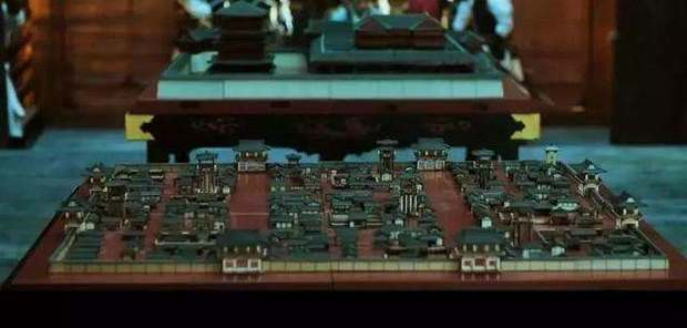 长安城沙盘 长安城沙盘