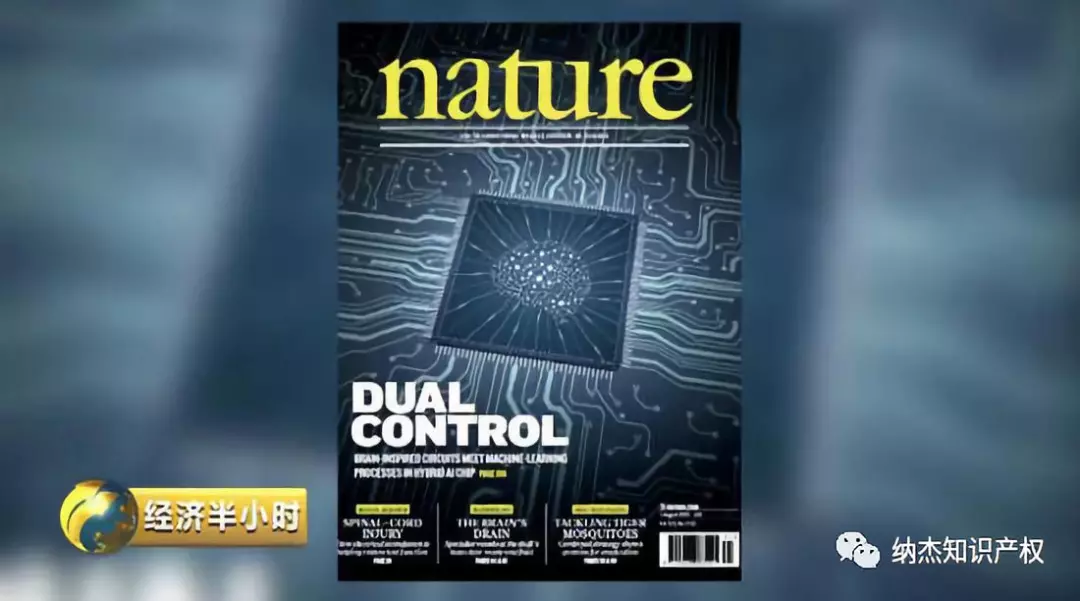 “天机芯”登上世界顶级学术杂志《自然》的封面 “天机芯”登上世界顶级学术杂志《自然》的封面