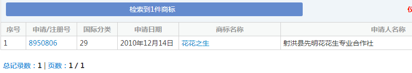 李先明合作社注册的商标