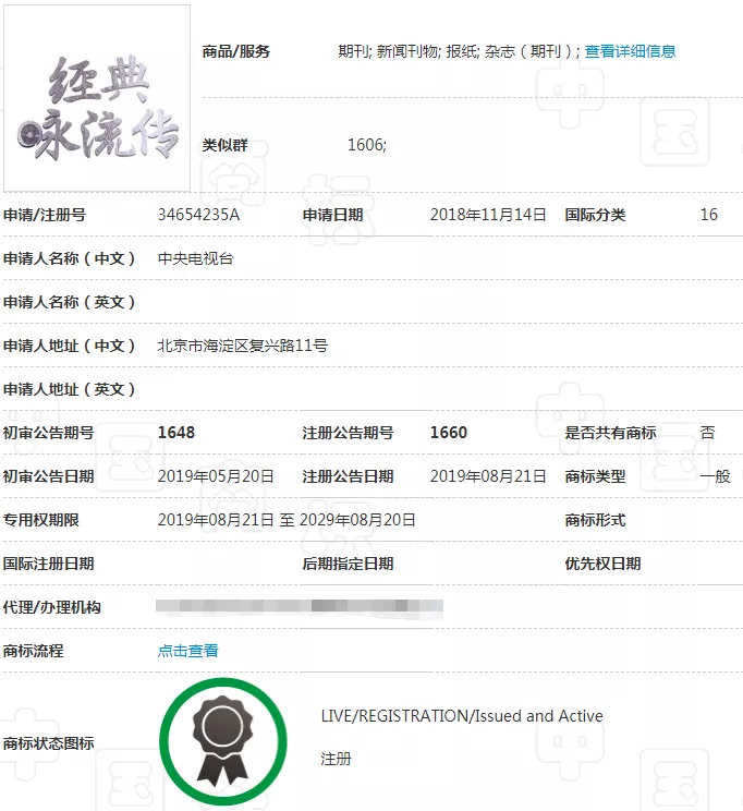 第“34654235A”商标注册成功 第“34654235A”商标注册成功