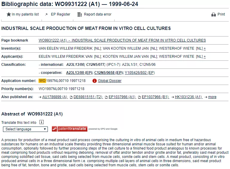 公开号：WO9931222A1 专利