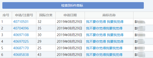 “我不要你觉得,我要我觉得”商标 “我不要你觉得,我要我觉得”商标