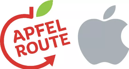 最左为德国自行车道的logo