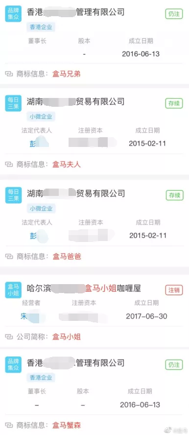 盒马官博吐槽 盒马官博吐槽