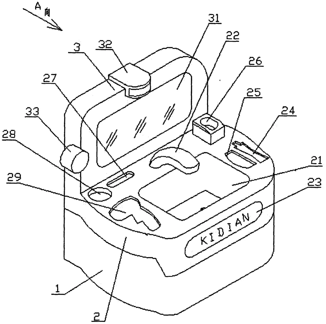 一种培养定置管理卫生习惯的玩具洗漱台 一种培养定置管理卫生习惯的玩具洗漱台