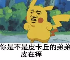 真是皮痒了 真是皮痒了