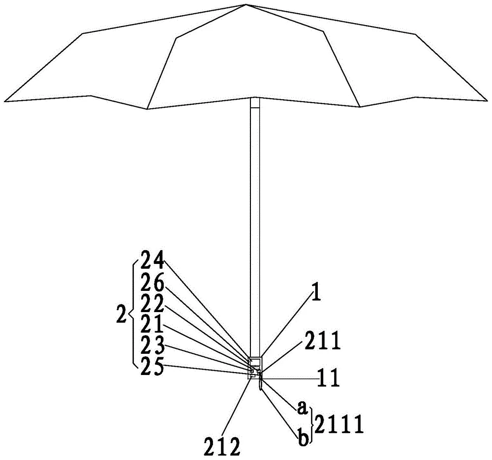 一种防狼报警伞 一种防狼报警伞