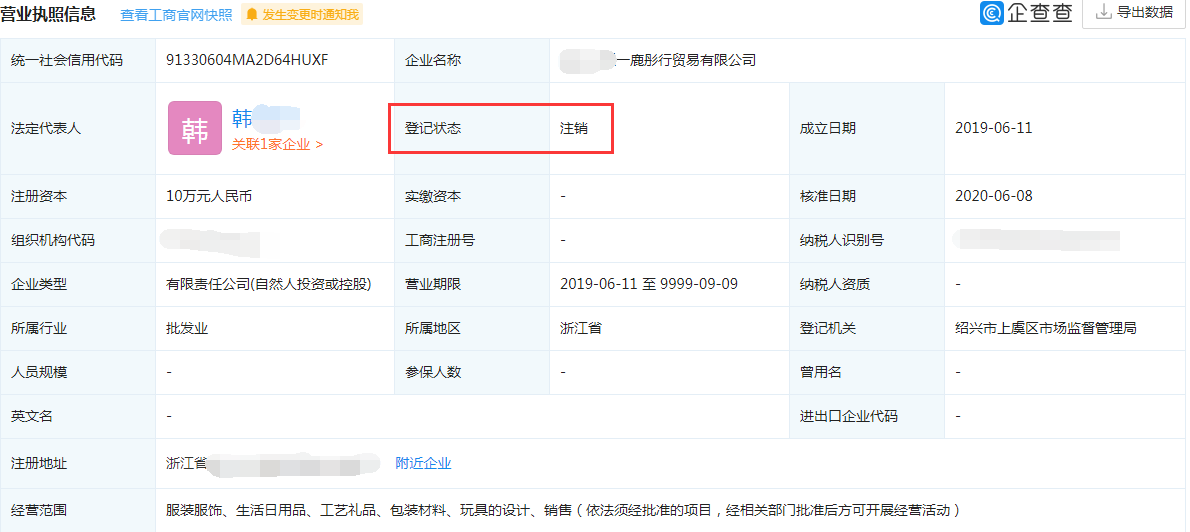 命名为一鹿彤行的公司 命名为一鹿彤行的公司