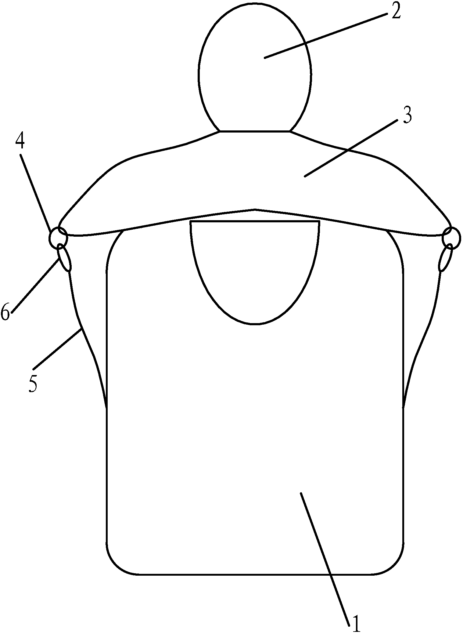 一种具有改良防雨罩的双肩包 一种具有改良防雨罩的双肩包
