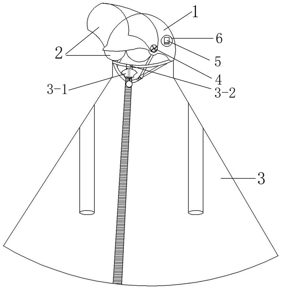 带晴雨两用服的头盔 带晴雨两用服的头盔