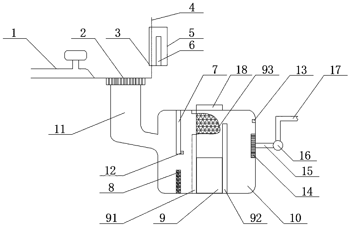 一种地铁排水装置 一种地铁排水装置