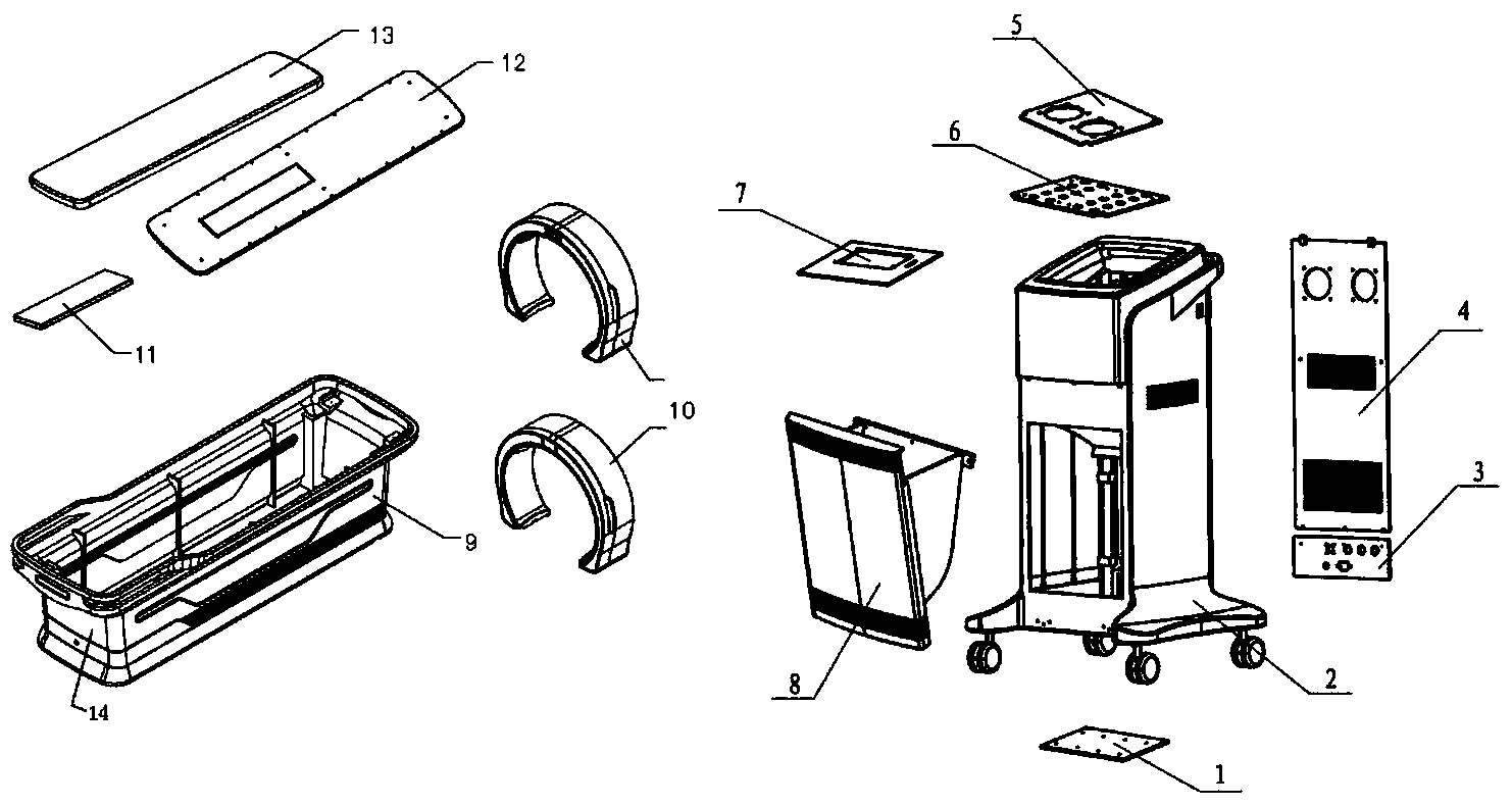 一种骨质疏松治疗仪 一种骨质疏松治疗仪