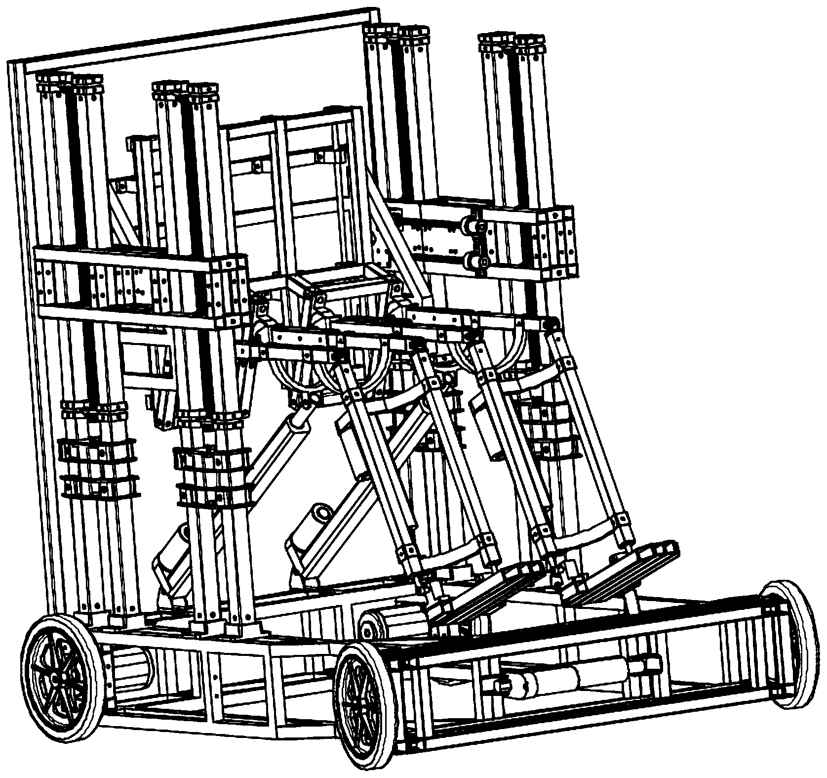 一种辅助站立式运动康复轮椅 一种辅助站立式运动康复轮椅
