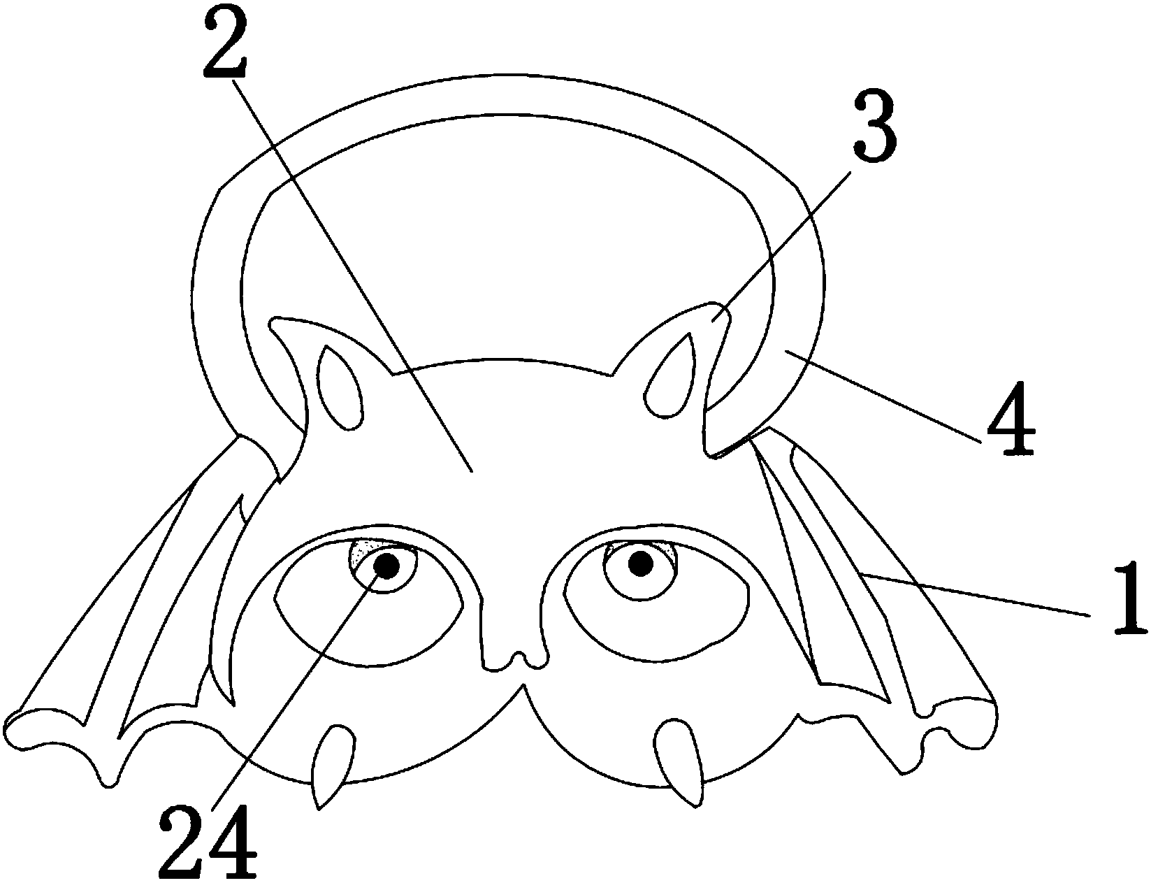 校园万圣节装饰面具 校园万圣节装饰面具