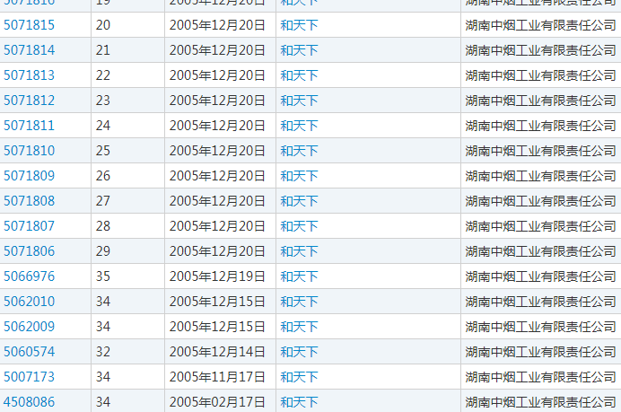 “天下和”商标 “天下和”商标
