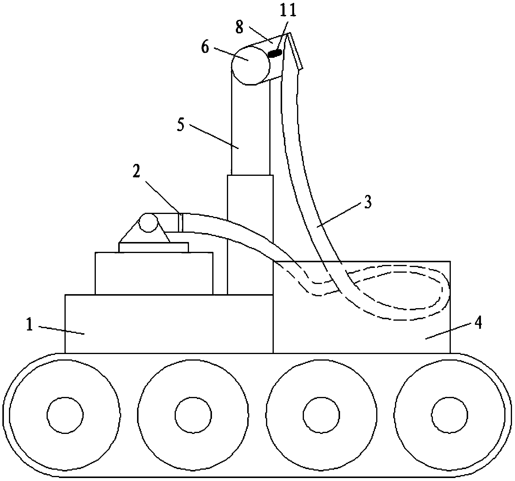 高空用消防机器人 高空用消防机器人